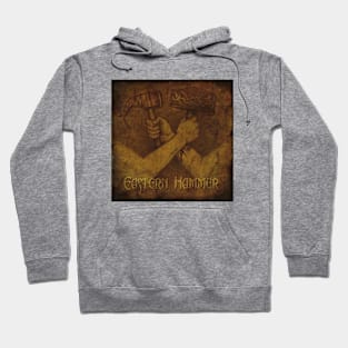 Nokturnal Mortum Eastern Hammer Album Cover Hoodie